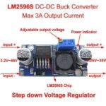 LM2596s step down voltage regulator