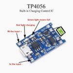 TP4056 lithium battery charging module