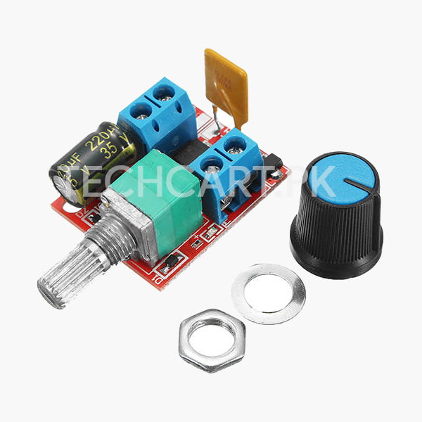 Motor Speed Controller Dimmer PWM DC 6V 12V 24V Price in Pakistan